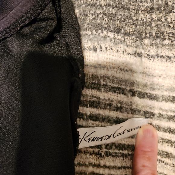 Kenneth Cole one shoulder one piece bathing suit swimwear 8-10 floral ruffle - Picture 12 of 13